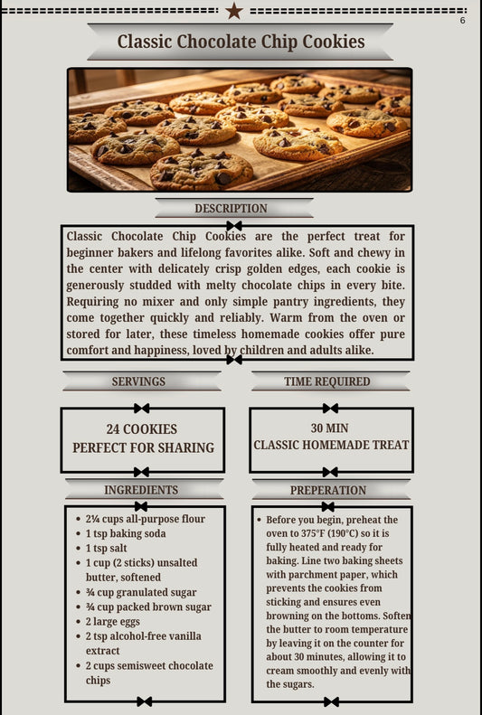 The Beginner’s Cookbook - 50 Easy Recipes Anyone Can Make ( EBOOK)