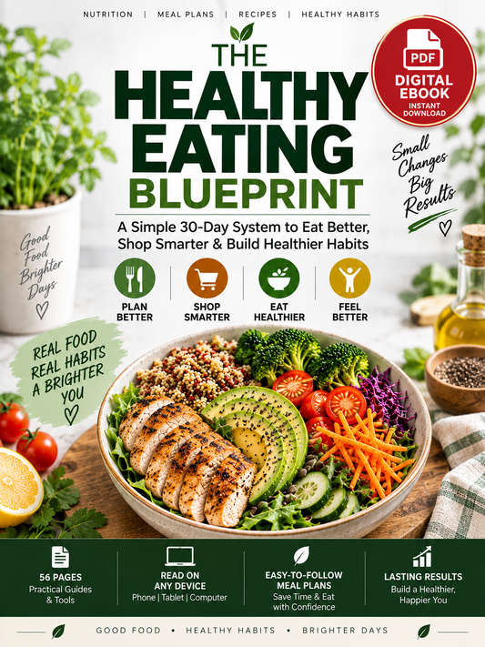 The Healthy Eating Blueprint — 30-Day Healthy Eating System eBook