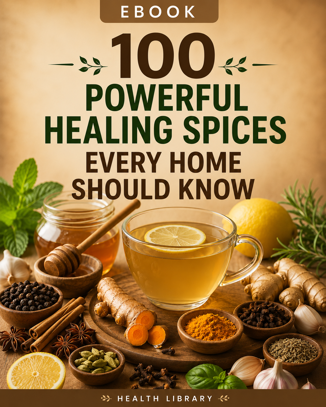 100 Powerful Healing Spices Every Home Should Know - eBook