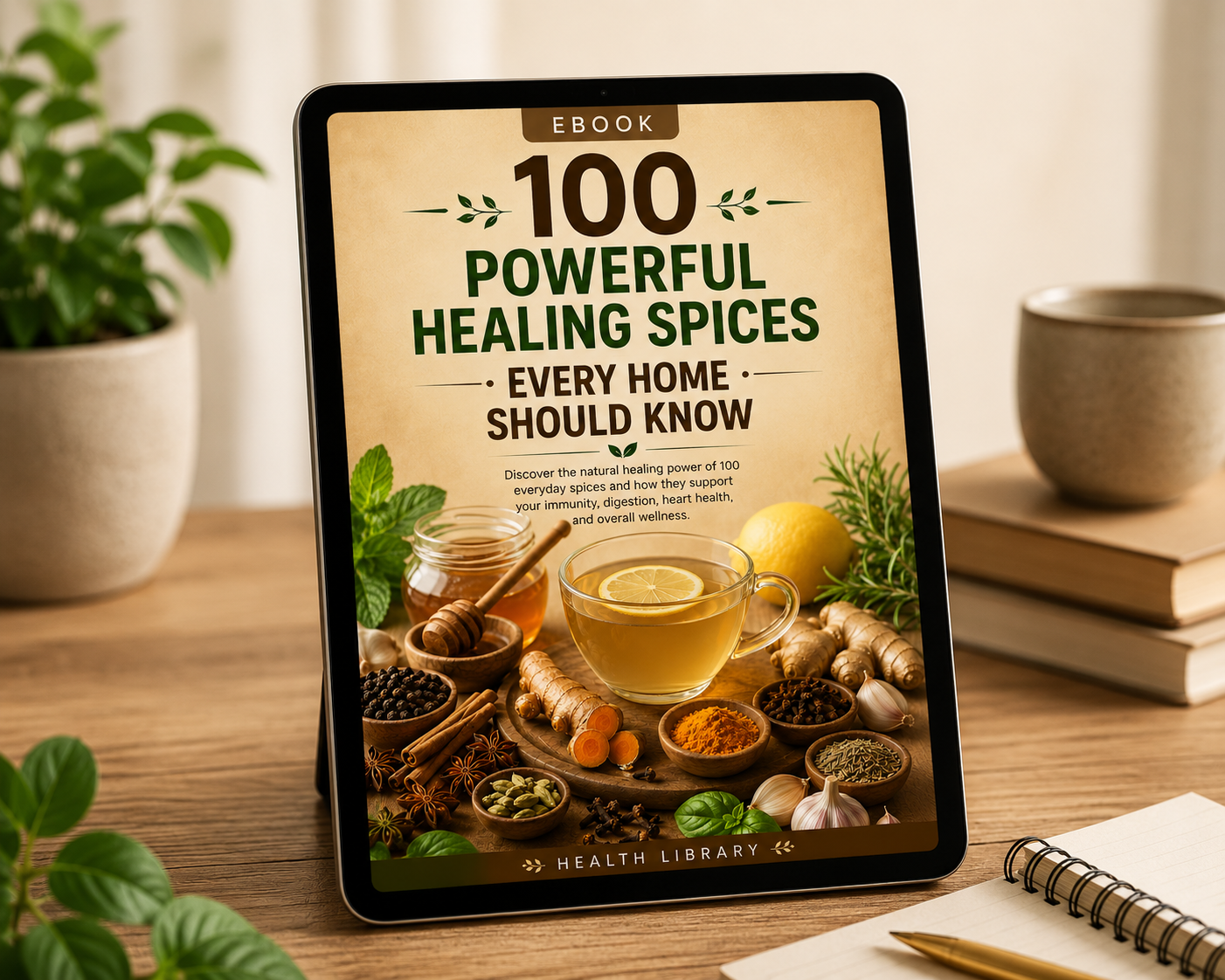 100 Powerful Healing Spices Every Home Should Know - eBook
