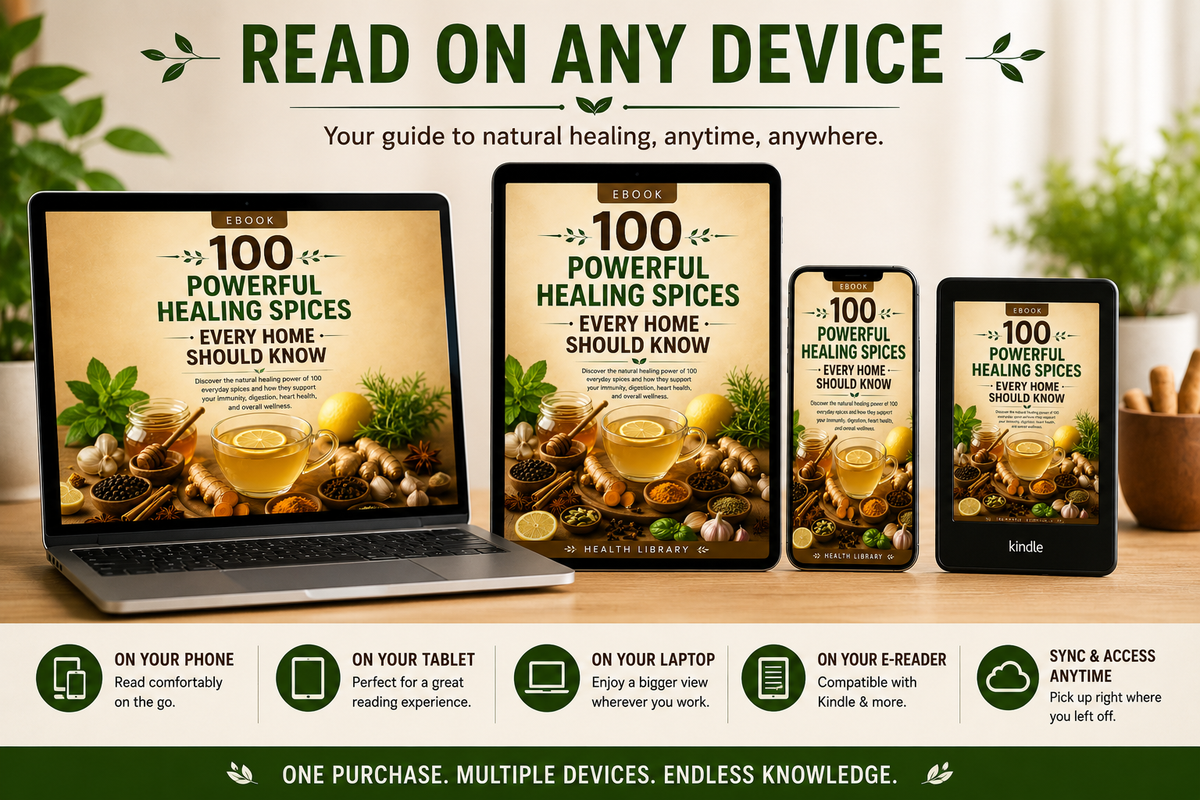 100 Powerful Healing Spices Every Home Should Know - eBook